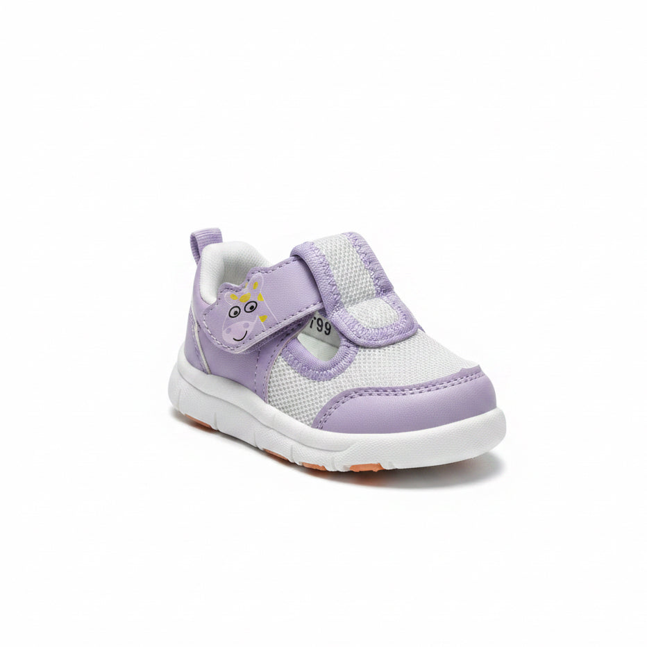 Детски сандали Jong Golf Жирафче в лилаво - момиче