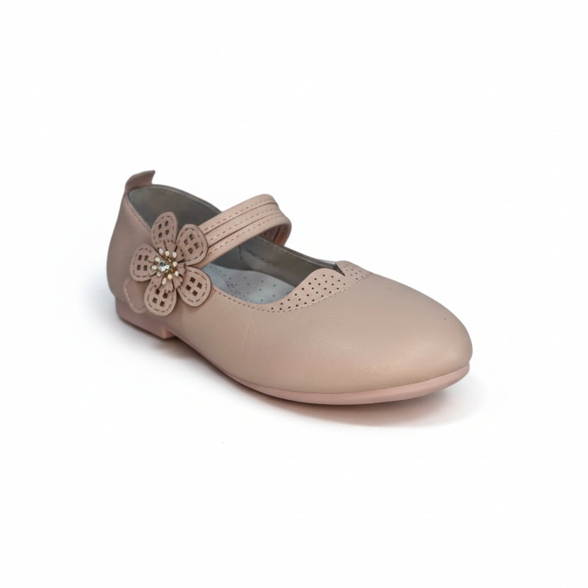 розови елегантни пантофки апава розов цвят модел 132 отпред