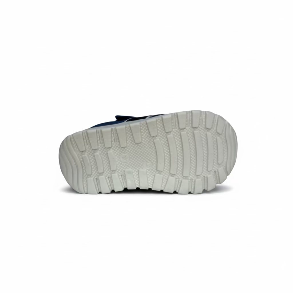 подметка на сини велурено обувки