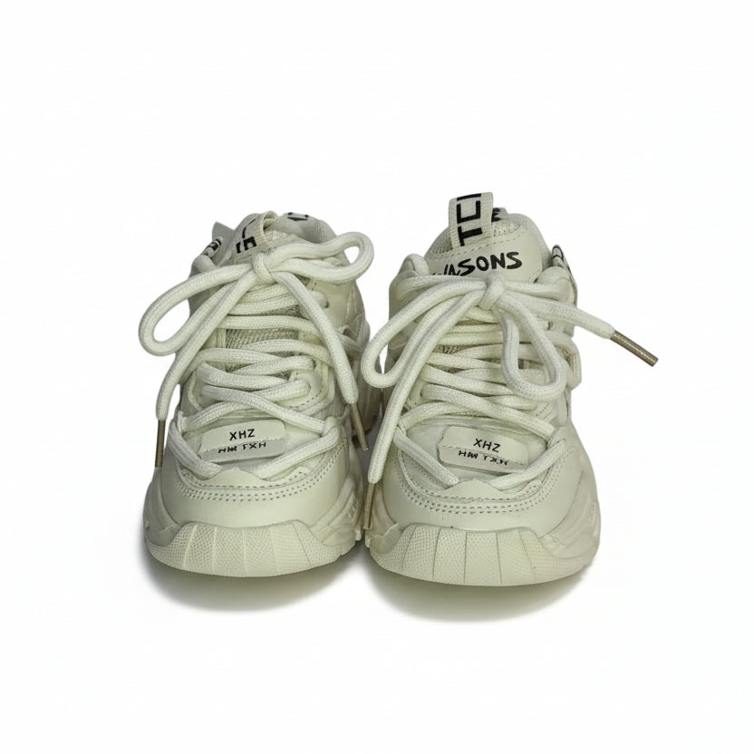 детски маратонки за момиче с велкро и връзки изглед отпред модел 117