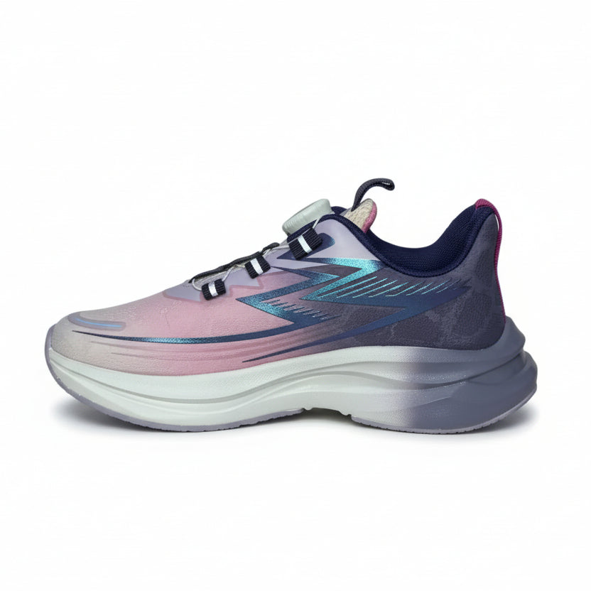 маратонки за момиче в лилаво и розово апава модел 120 странично