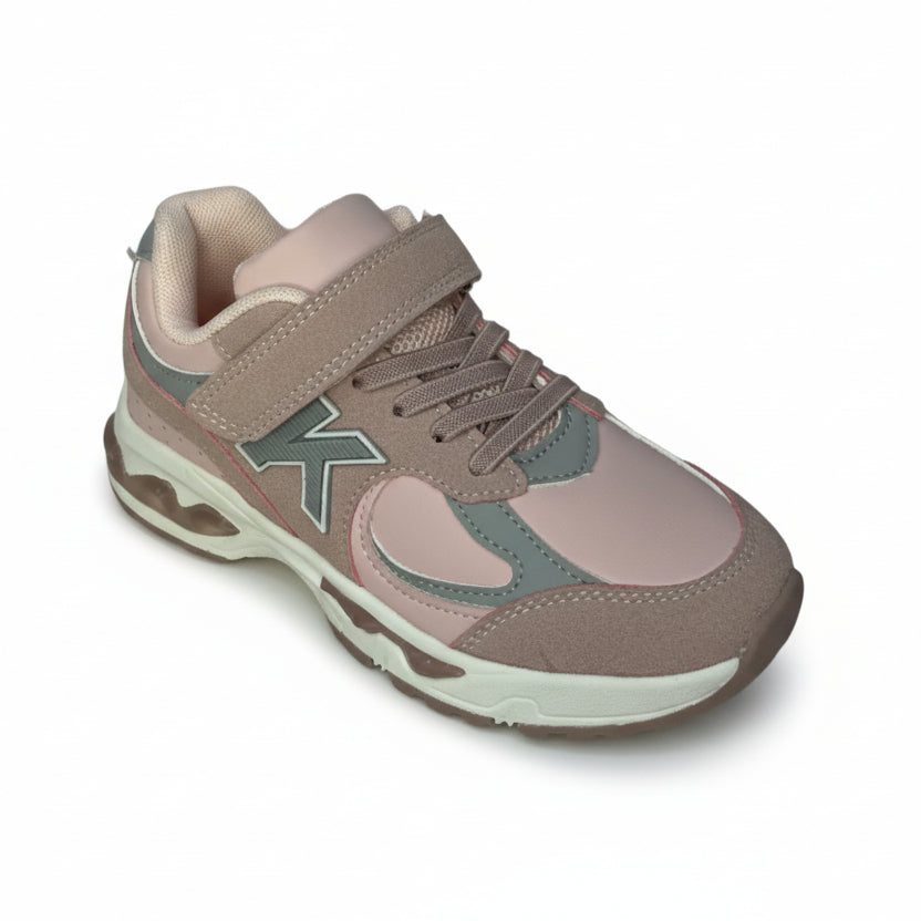 детски маратонки за момиче велкро и кожа клиби